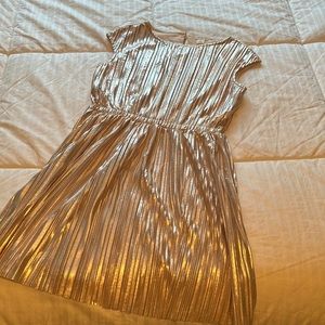 Crewcuts Silver Shimmery Dress. Excellent used condition. Size 10 (girls).